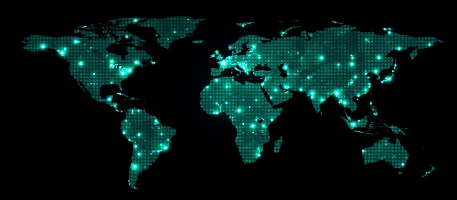 Global node network